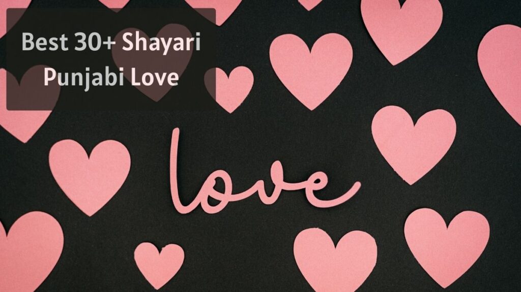Best 30+ Shayari Punjabi Love