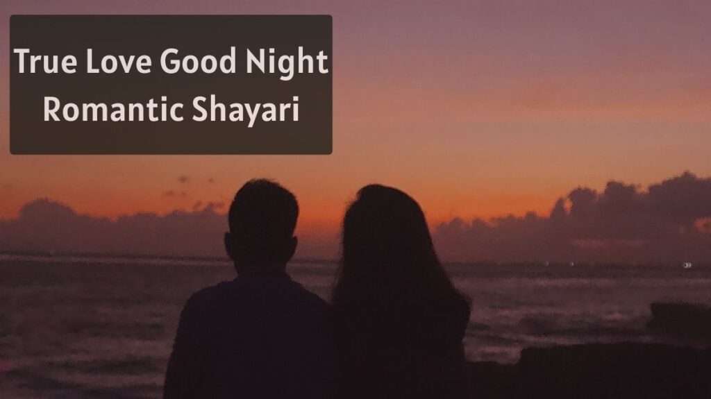 True Love Good Night Romantic Shayari