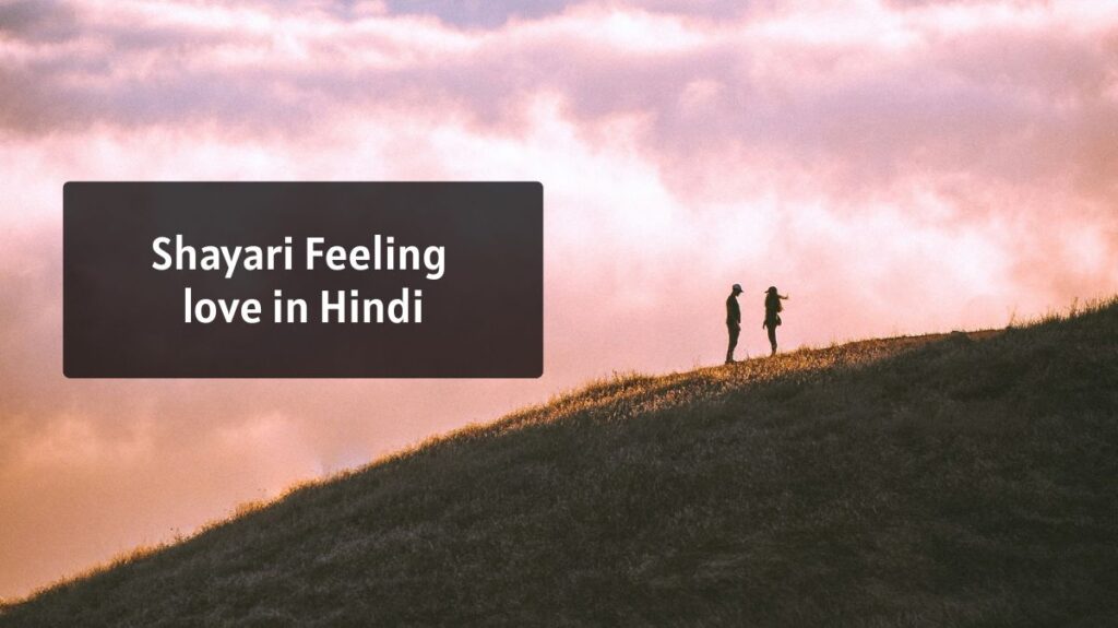 shayari feeling love